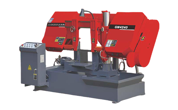 三伏潭镇GW4240双柱卧式带锯床