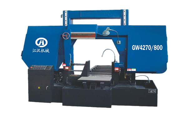 三伏潭镇GW4270/800双柱龙门卧式带锯床